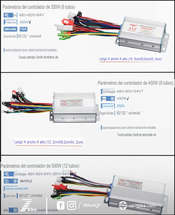 Controlador sin escobillas para coche con batería eléctrica - Image 3