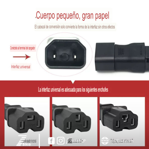 Adaptador de enchufe de cargador de vehículo eléctrico - Image 3