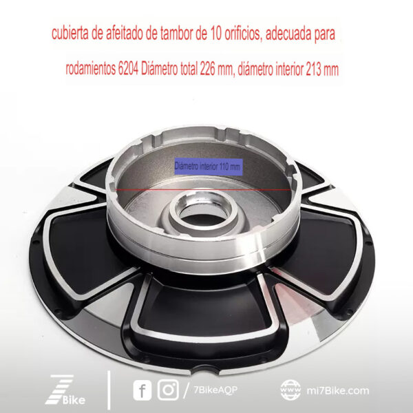 Cubierta de motor de 10 orificios para vehículo eléctrico - Image 4