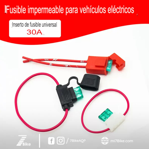 Fusible para motocicleta y vehículo eléctrico