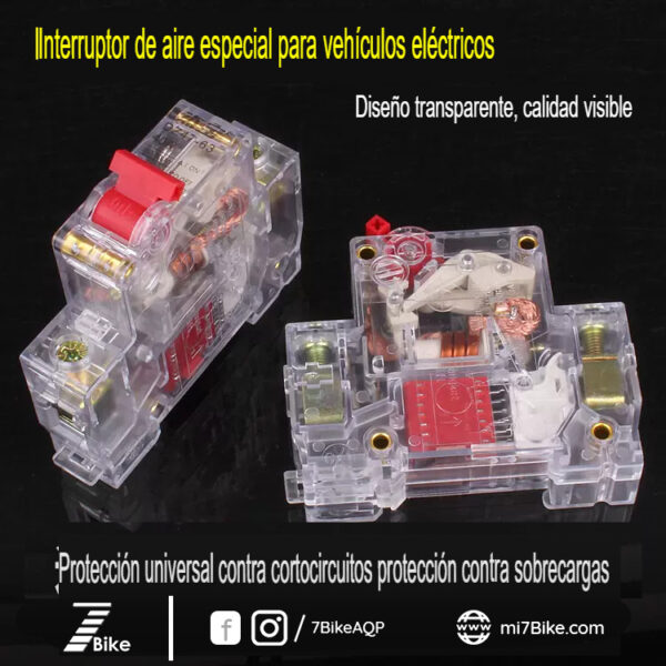 Interruptor de aire para vehículo eléctrico