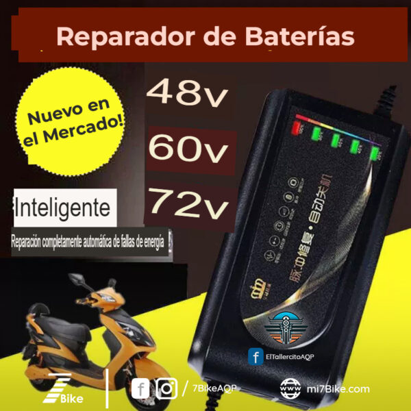 Reparador de Batería de Coche Eléctrico 48v60v72v